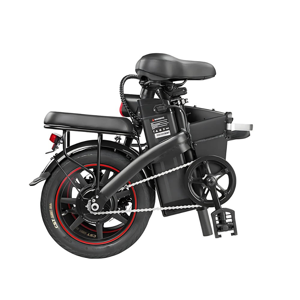 Bicicleta-eléctrica-plegable-DYU-A5-250W-con-autonomía-de-60KM