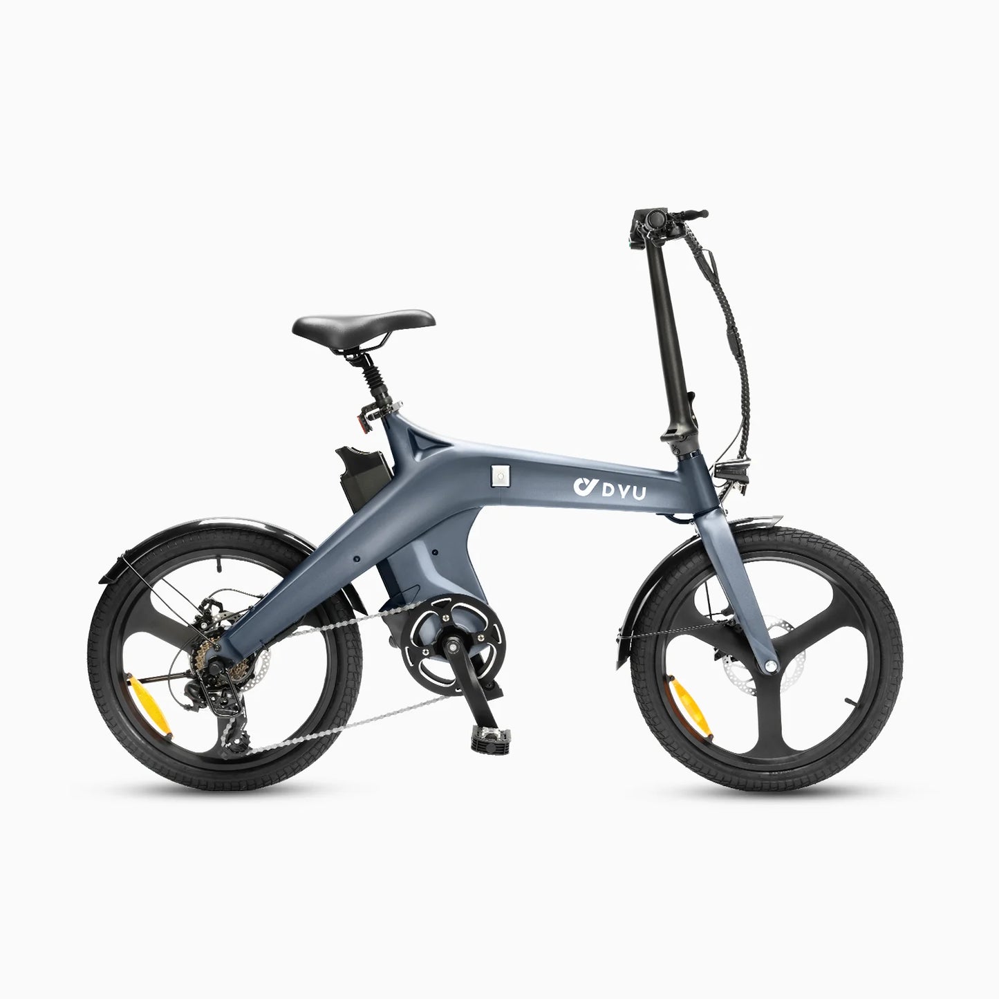 Bicicleta-eléctrica-plegable-DYU-T1-250W-con-batería-de-36V