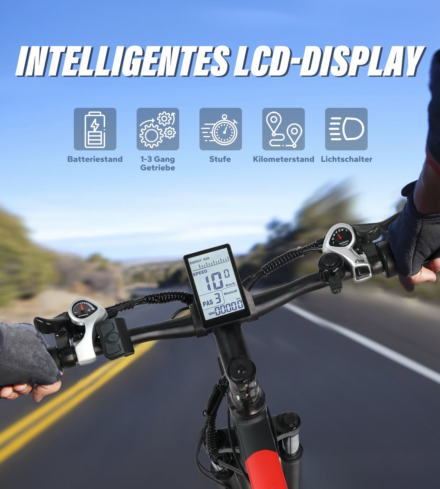 Bicicletta-elettrica-VARUN-per-uomini-con-batteria-removibile-48V-13AH-e-sospensione-bloccabile