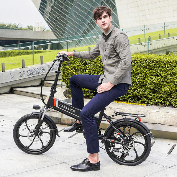 Bicicletta-elettrica-pieghevole-SAMEBIKE-20LVXD30-per-entrata-nel-mercato-350W