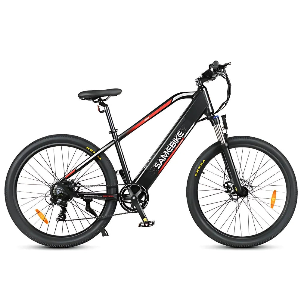 SAMEBIKE MY275 500W Motor Electric All-Terrain Commuter Bike 90km Range 48V 13Ah Battery 27.5" Tires Dual Suspension