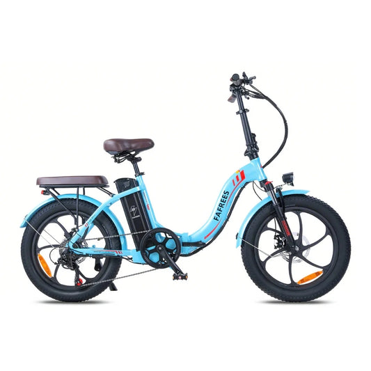 Fafrees F20 Pro 250W Motor Electric Step-Through Folding Bike 90km Range 36V 18Ah Battery 25km/h Speed - PicarlyRide