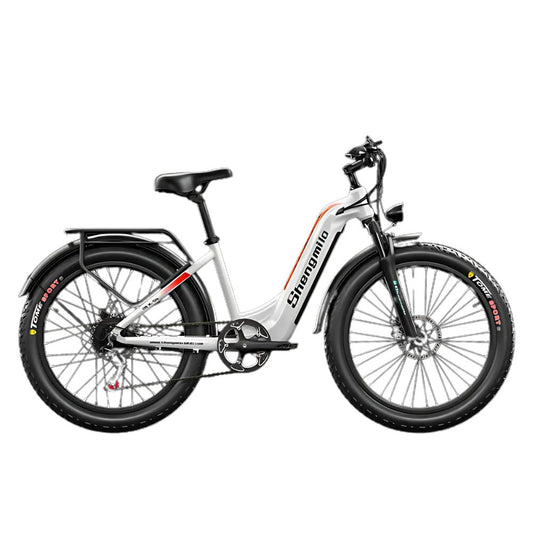 SHENGMILO  MX06 1000W Rear Hub Motor City E-Bike 50KM Range 48V 17.5AH Samsung Battery - PicarlyRide
