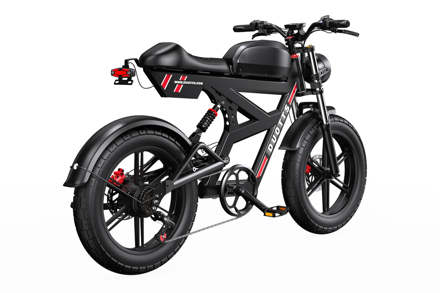 DUOTTS F20 Electric Bike 140km Extended Range 52V 27AH Battery Max 20*4.0