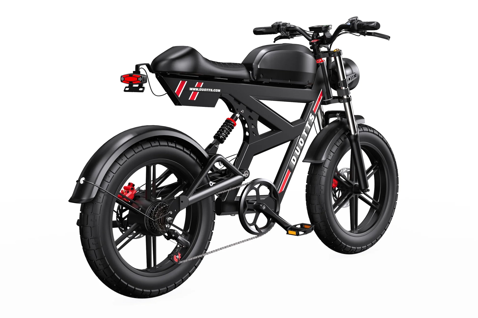 DUOTTS F20 Electric Bike 140km Extended Range 52V 27AH Battery Max 20*4.0