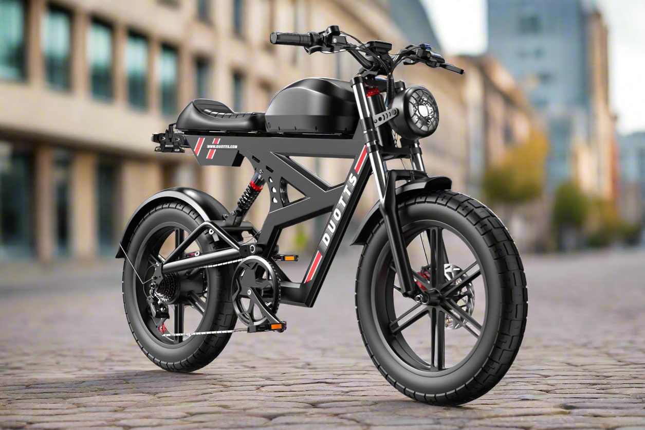 DUOTTS F20 Electric Bike 140km Extended Range 52V 27AH Battery Max 20*4.0