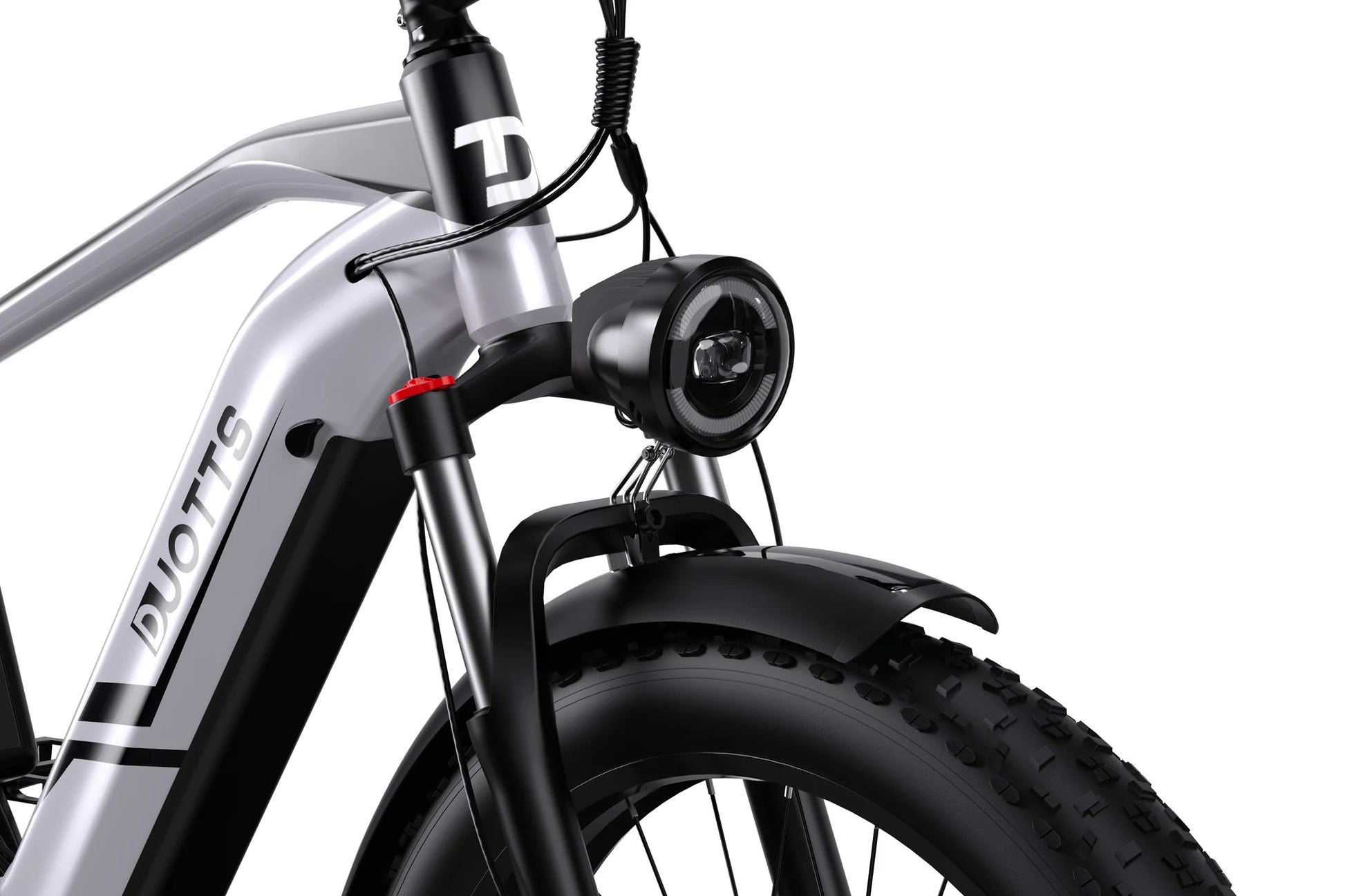 Duotts F26 Electric Bicycle stylish front light