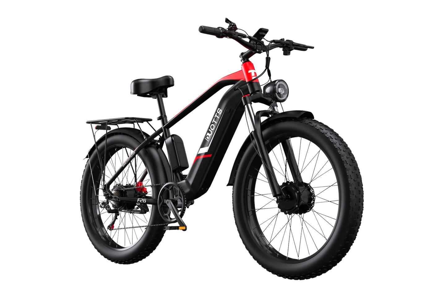 Duotts F26 Off-Road Electric Bike Black Red
