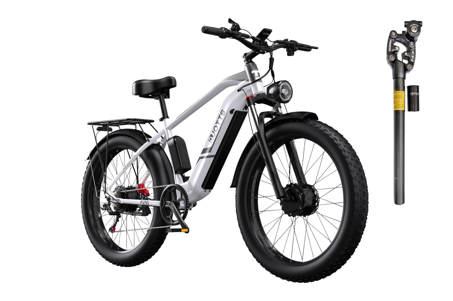 Duotts F26 Offroad Ebike With Full Suspension