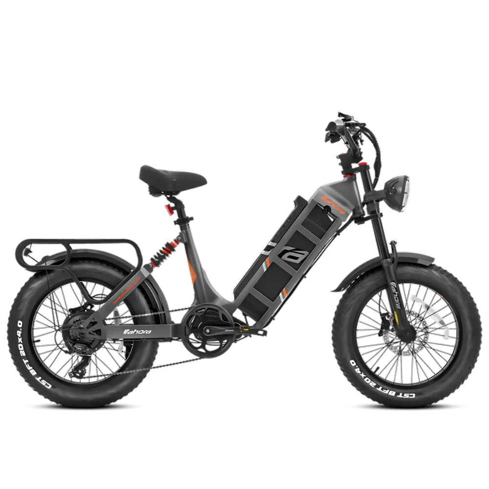EAHORA  Juliet 250W Step-Thru Electric Bike 110–120 Miles Range 48V 60Ah 2,880Wh Battery - PicarlyRide