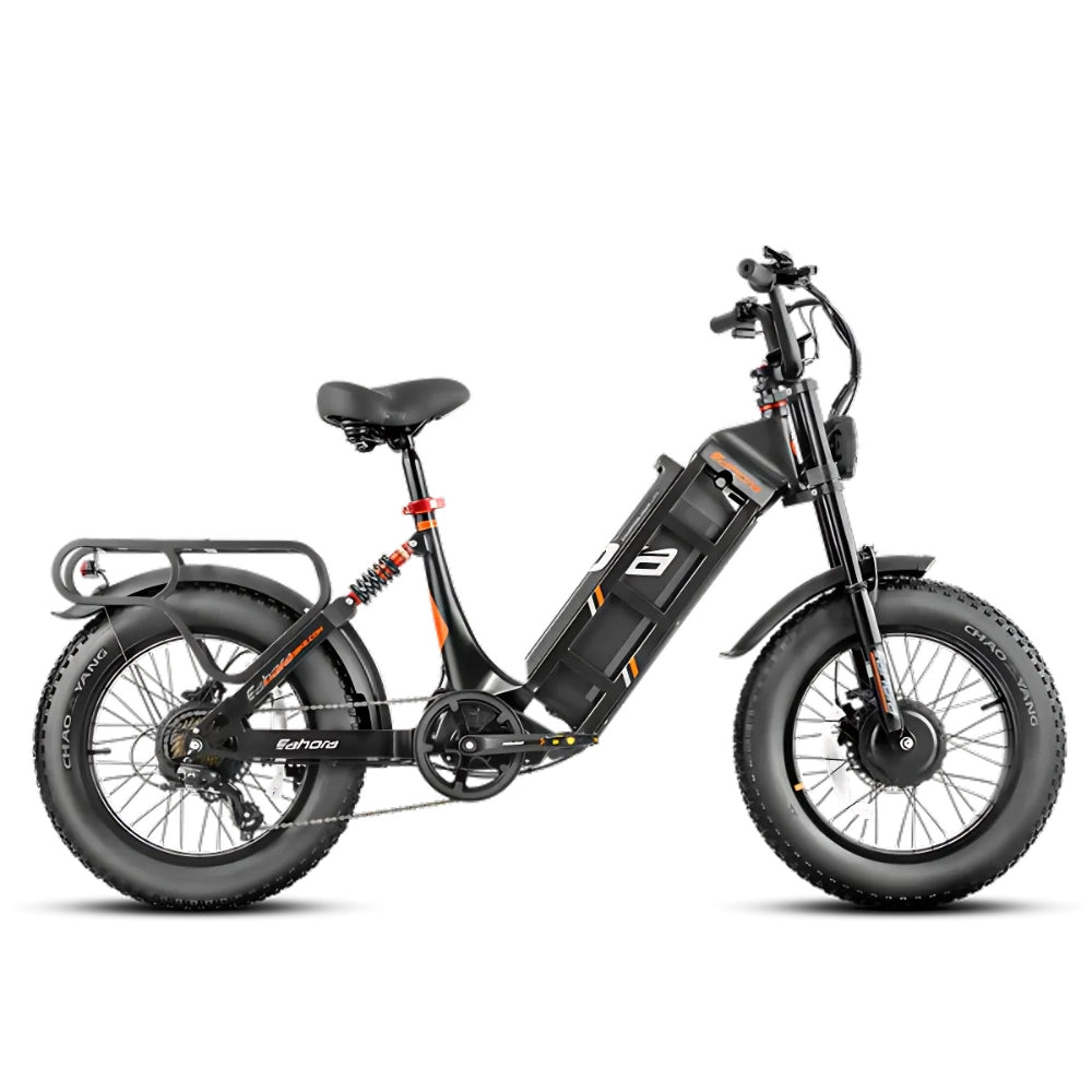 EAHORA  Juliet III Dual 1000W E-Bike 100–108 Miles 48V 60Ah 2,880Wh Battery - PicarlyRide