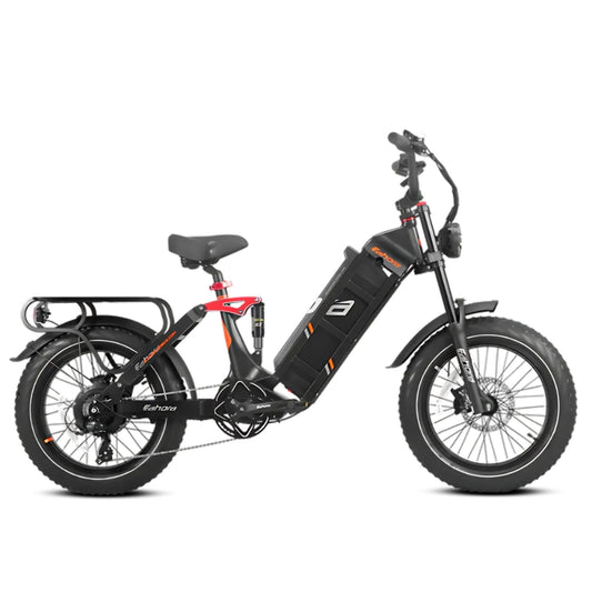 EAHORA  Juliet III Dual 1000W E-Bike 100–108 Miles 48V 60Ah 2,880Wh Battery - PicarlyRide