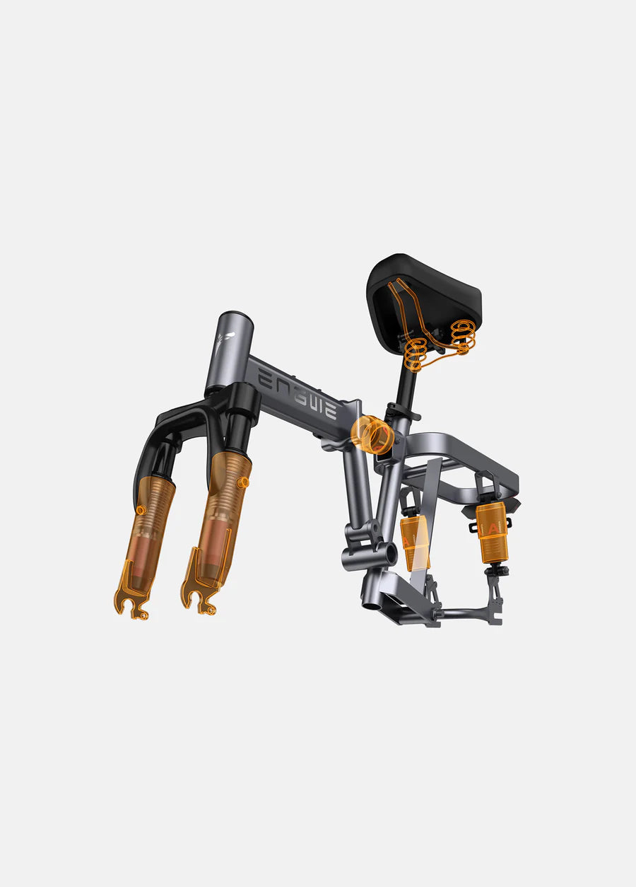 ENGWE-T14-folding-electric-bike-with-hub-motor-and-multiple-suspension