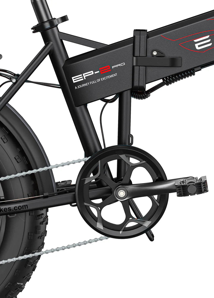 Ep 2 Pro Fat Tire 120 km Long Range Max Speed 25 km/h Front Suspension Foldable Electric Bike - PicarlyRide