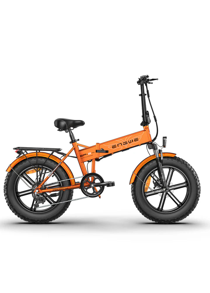 Ep 2 Pro Fat Tire 120 km Long Range Max Speed 25 km/h Front Suspension Foldable Electric Bike - PicarlyRide