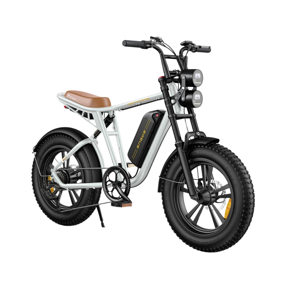 ENGWE M20 750W Full Suspension Fat E-bike That Looks Like a Motorcycle
