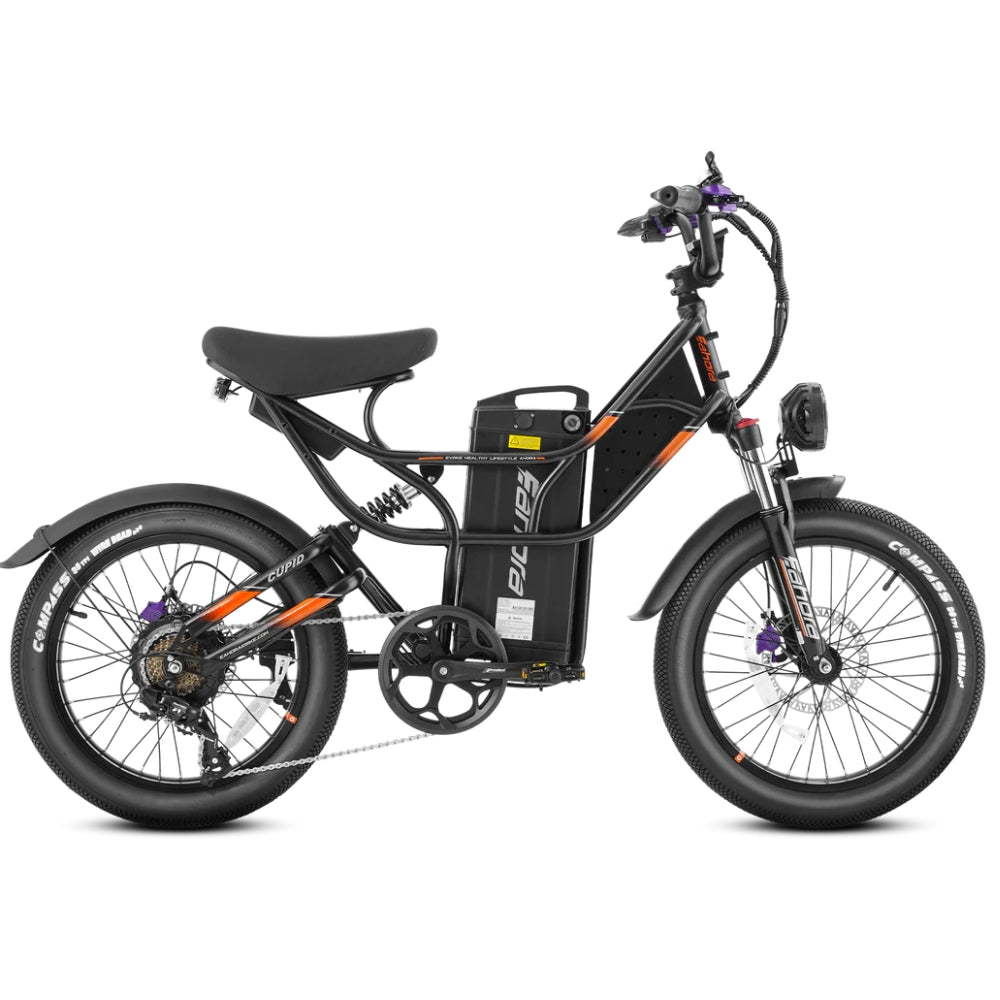 EAHORA Cupid 1000W Long Range E-Bike 85–100 Miles 48V 30Ah 1,440Wh Battery