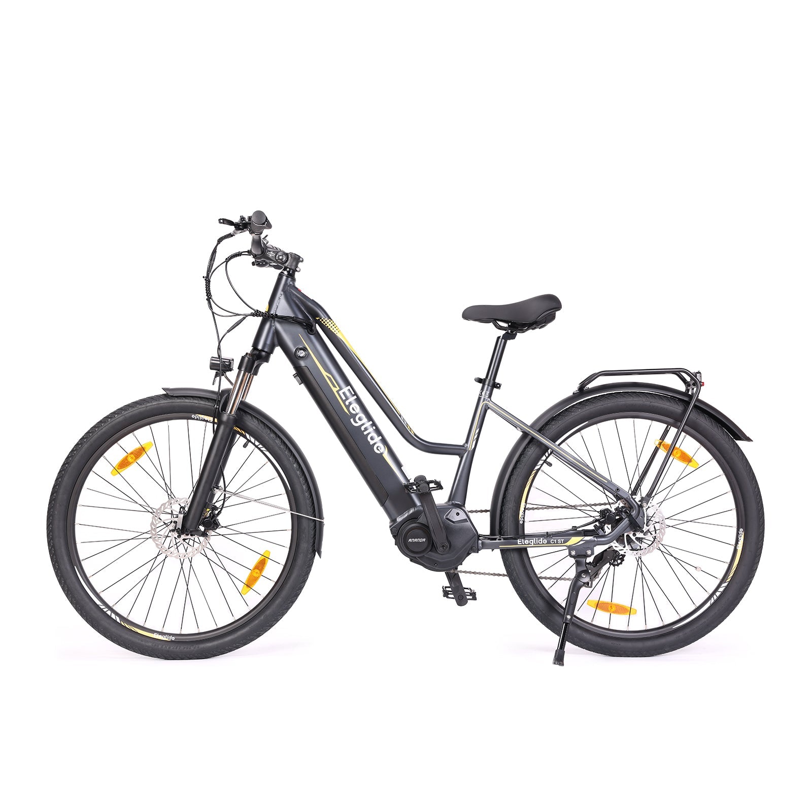 Eleglide C1 ST 432W Mid-Drive Trekking Bike 150 KM Range 36V 14.5Ah Battery - PicarlyRide
