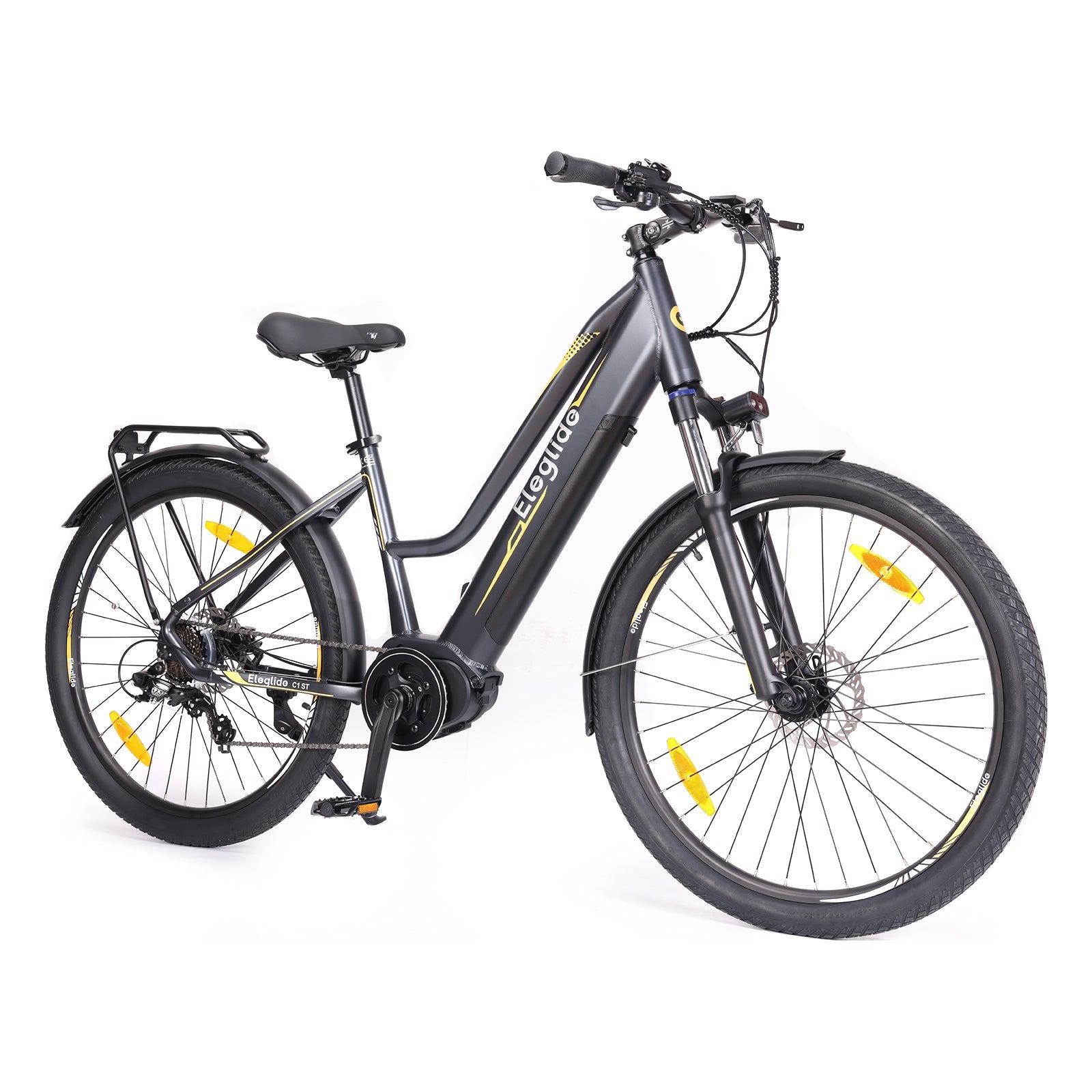 Eleglide C1 ST 432W Mid-Drive Trekking Bike 150 KM Range 36V 14.5Ah Battery - PicarlyRide