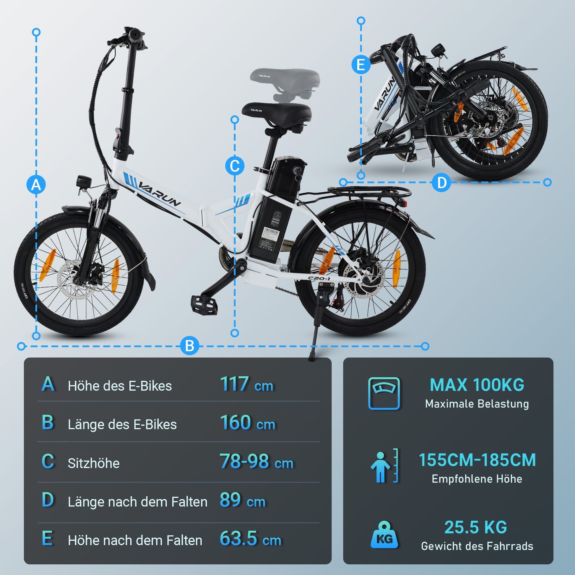 Elektrofahrrad-VARUN-C20-1-mit-350W-Motor-und-langer-Reichweite