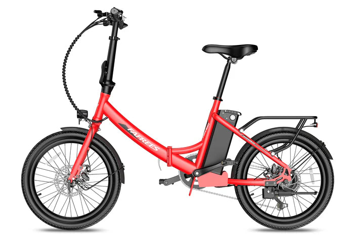 Fafrees F20 Light 250W Motor Folding City Electric Bike 80KM Range 36V 16.75Ah Battery 25KM/H Speed - PicarlyRide