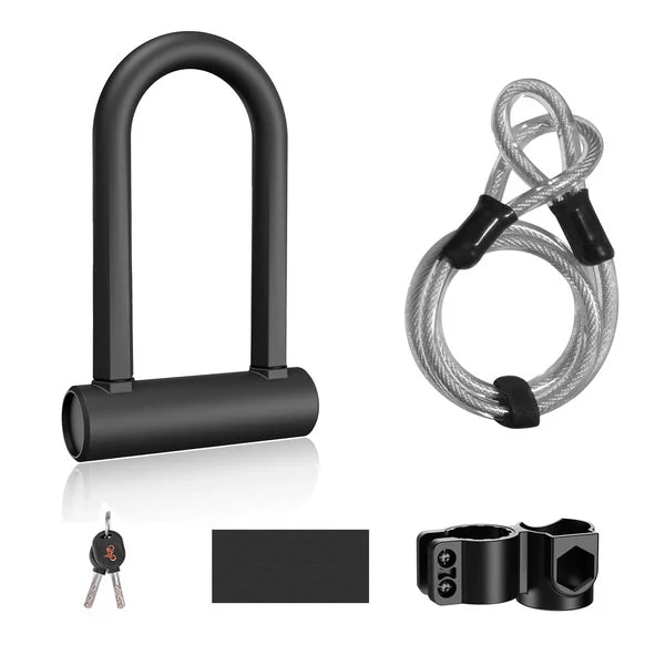 U Lock - Heavy Duty Security Scooter Lock for Electric Scooter - PicarlyRide