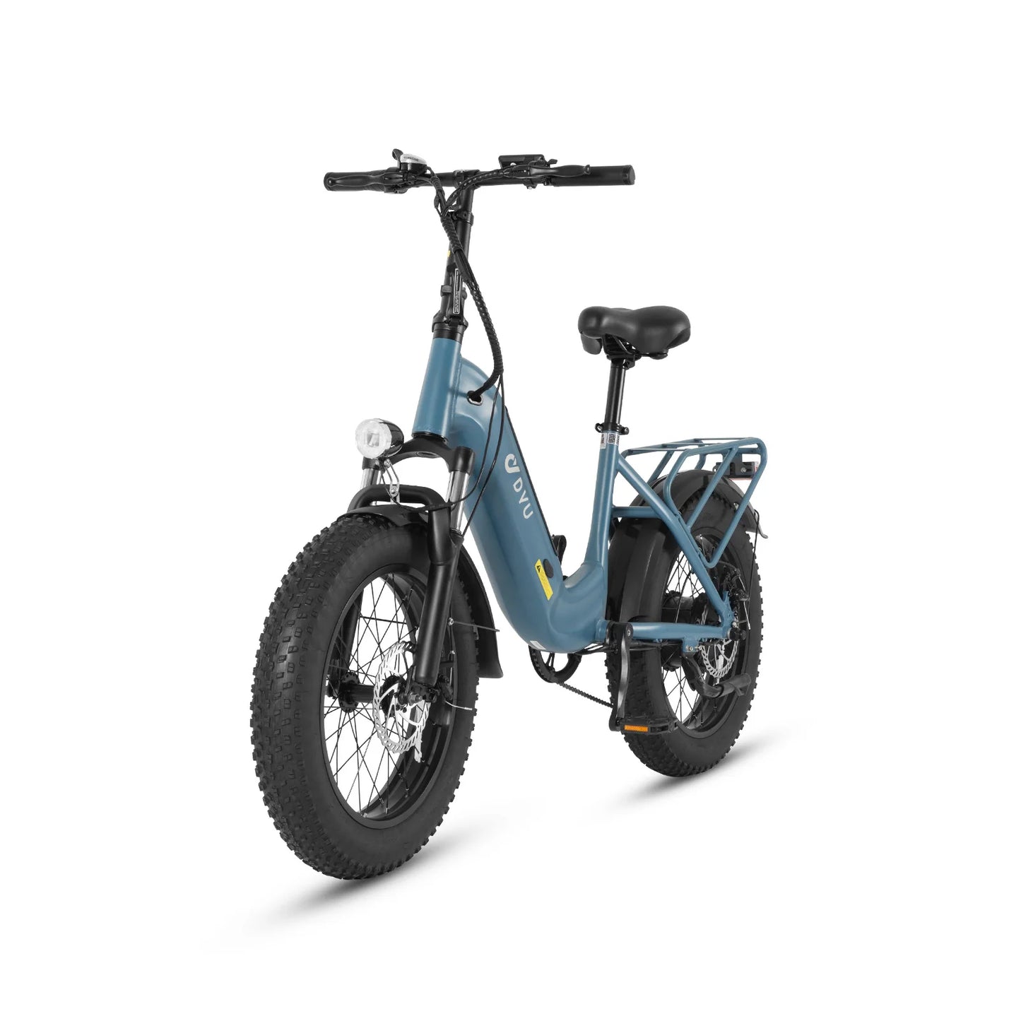 DYU FF500 500W Fat Tire Foldable Electric Bike 70KM Range 48V 14Ah Battery - PicarlyRide