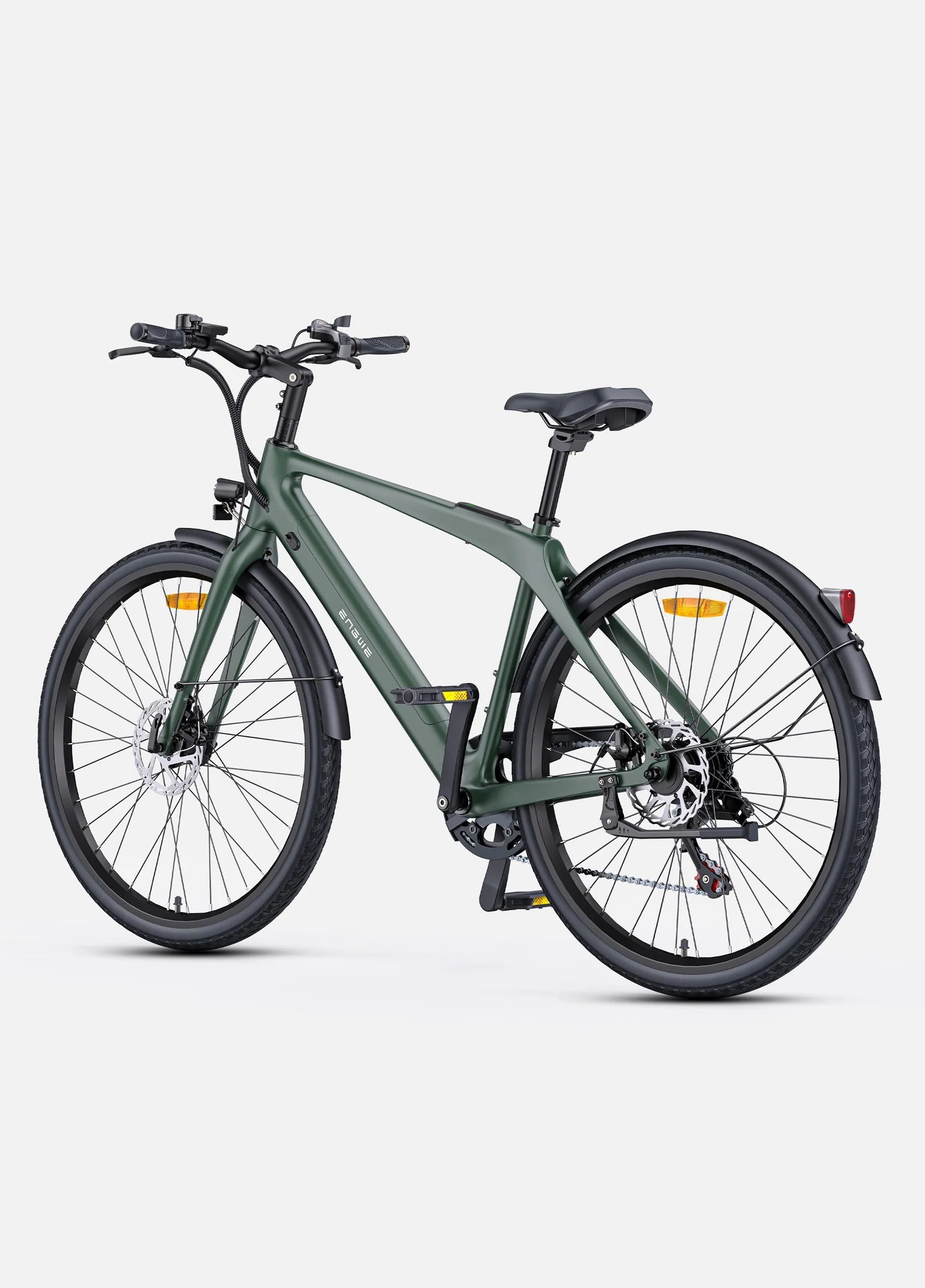 Engwe MAPFOUR N1 AIR 250W 40Nm Carbon Fiber City Electric Bike 100KM Range 36V 10Ah Battery - PicarlyRide