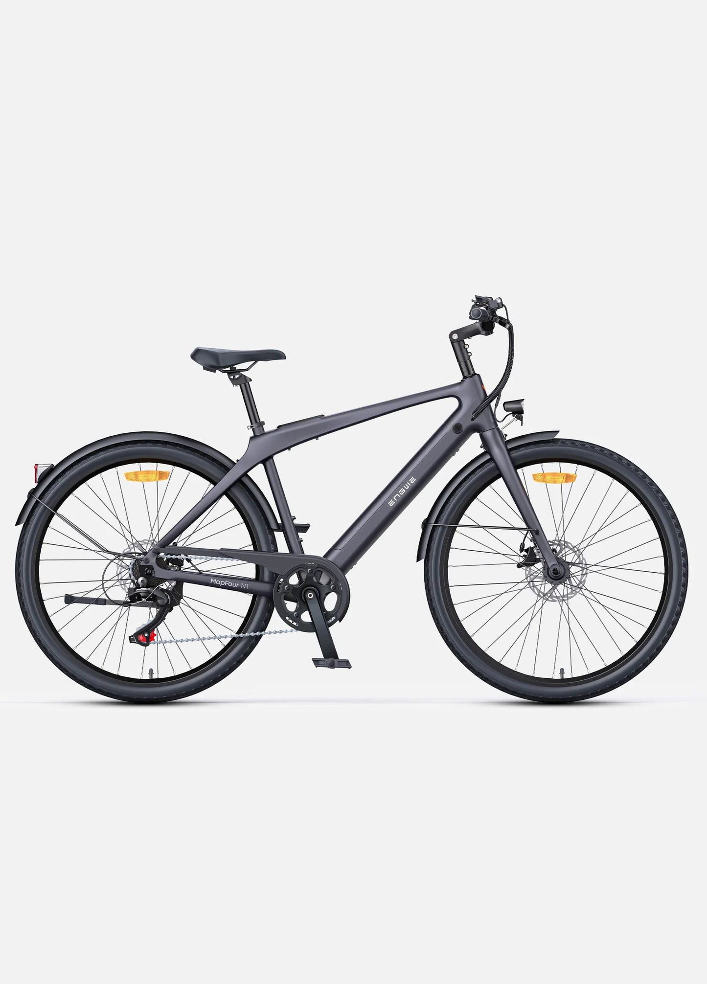Engwe MAPFOUR N1 AIR 250W 40Nm Carbon Fiber City Electric Bike 100KM Range 36V 10Ah Battery - PicarlyRide