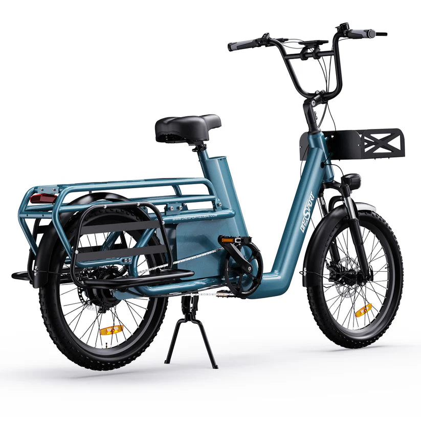 ONESPORT-OT01-bicicleta-cargo-eléctrica-650W-para-entregas-con-ruedas-20-pulgadas