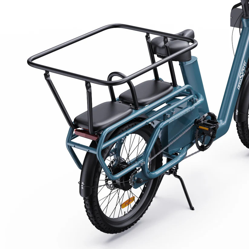 Comfortable e-bike rear seat