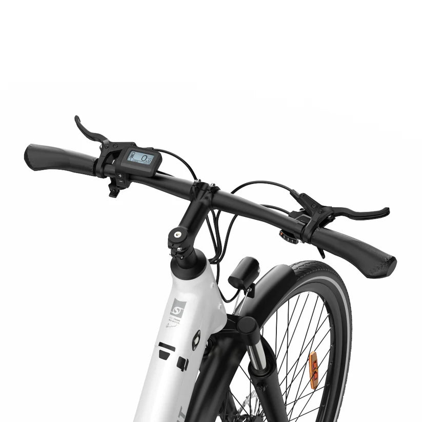 OneSport OT07 BAFANG LCD display mounted directly on the handlebar