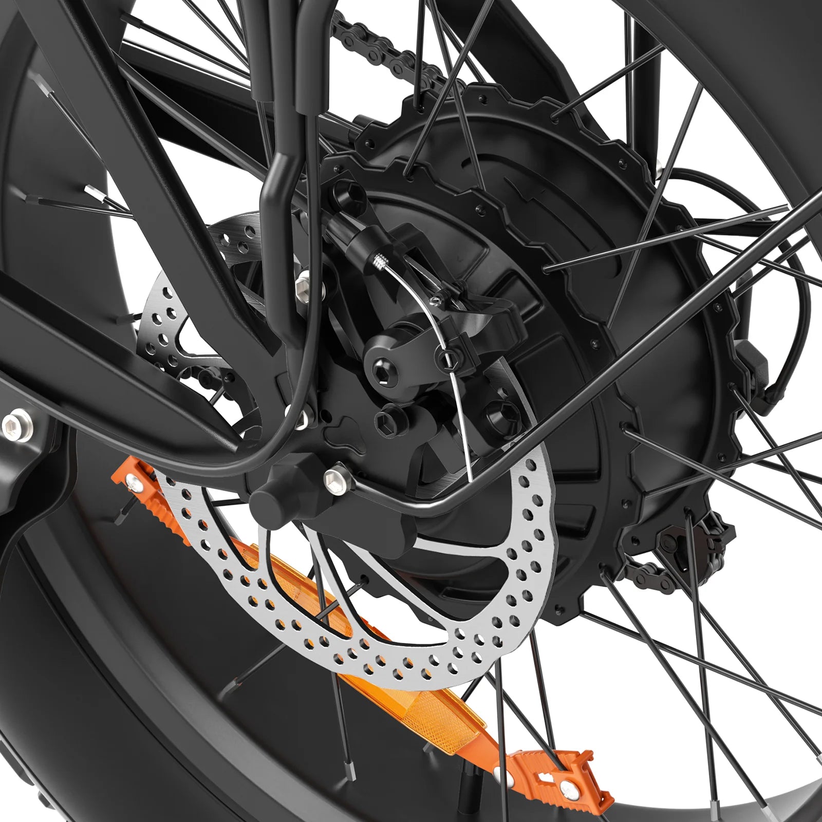 Touroll S1 750W Fat Tire Electric Bike 100 KM Range 48V Battery 25 KM/H Top Speed - PicarlyRide