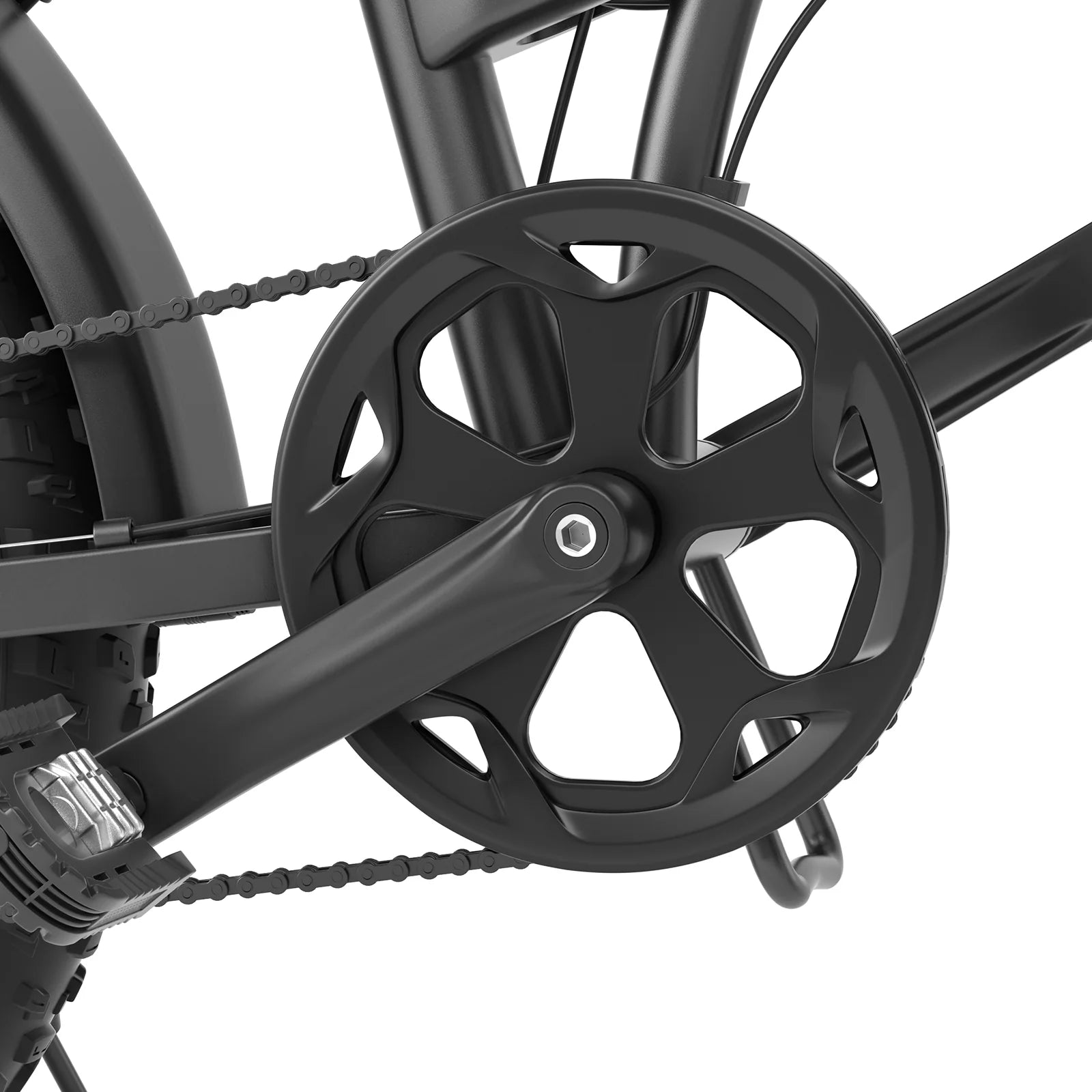 Touroll S1 750W Fat Tire Electric Bike 100 KM Range 48V Battery 25 KM/H Top Speed - PicarlyRide