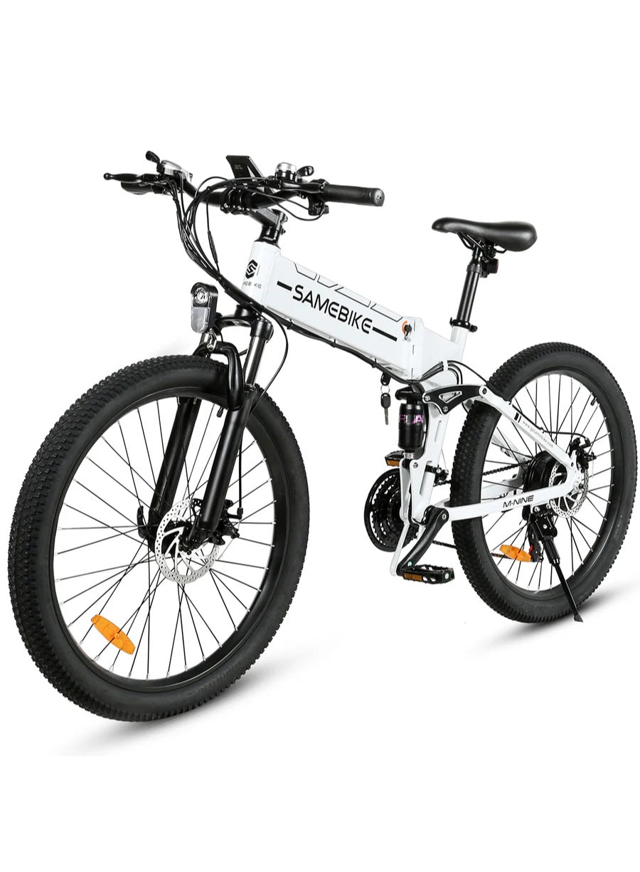 Vélo électrique pliant tout-terrain SAMEBIKE LO26-II 900W avec batterie 48V 14Ah et freins hydrauliques