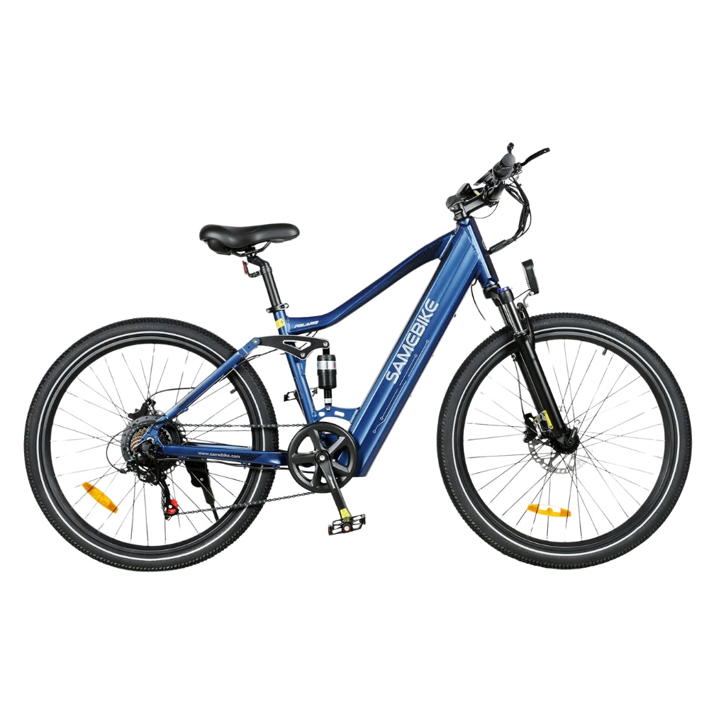 SAMEBIKE XD26-II 750W Motor Electric Dual Suspension Hybrid Bike 110km Range 48V 15Ah Battery 40km/h Speed