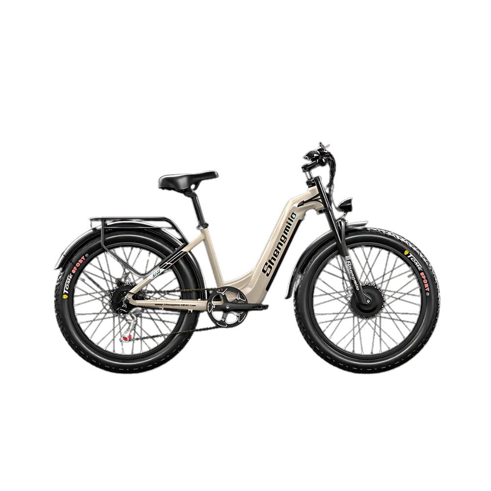 SHENGMILO  S700 2000W Dual Motor Electric Bike 50KM Range 48V 17.5AH Battery - PicarlyRide
