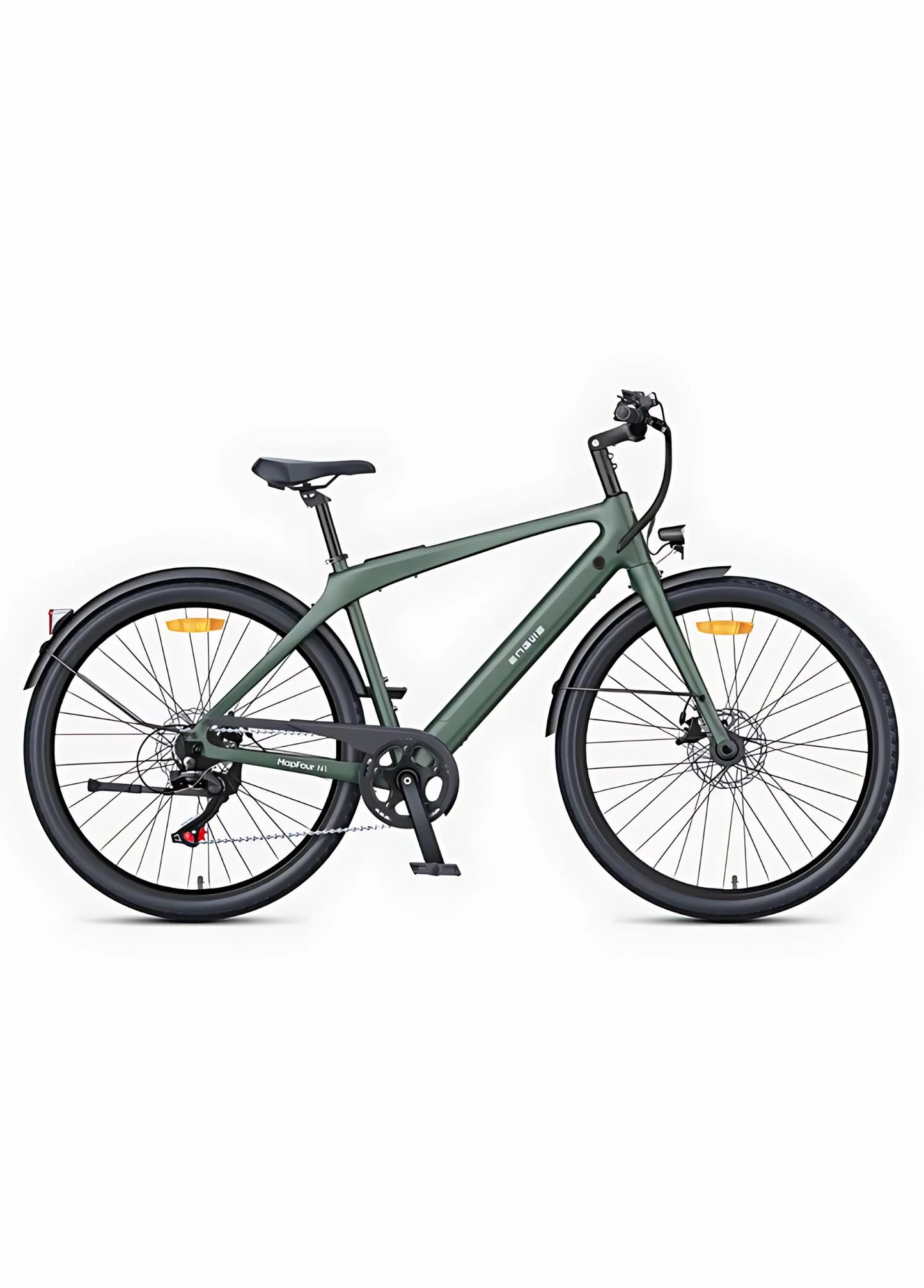 Engwe MAPFOUR N1 AIR 250W 40Nm Carbon Fiber City Electric Bike 100KM Range 36V 10Ah Battery - PicarlyRide