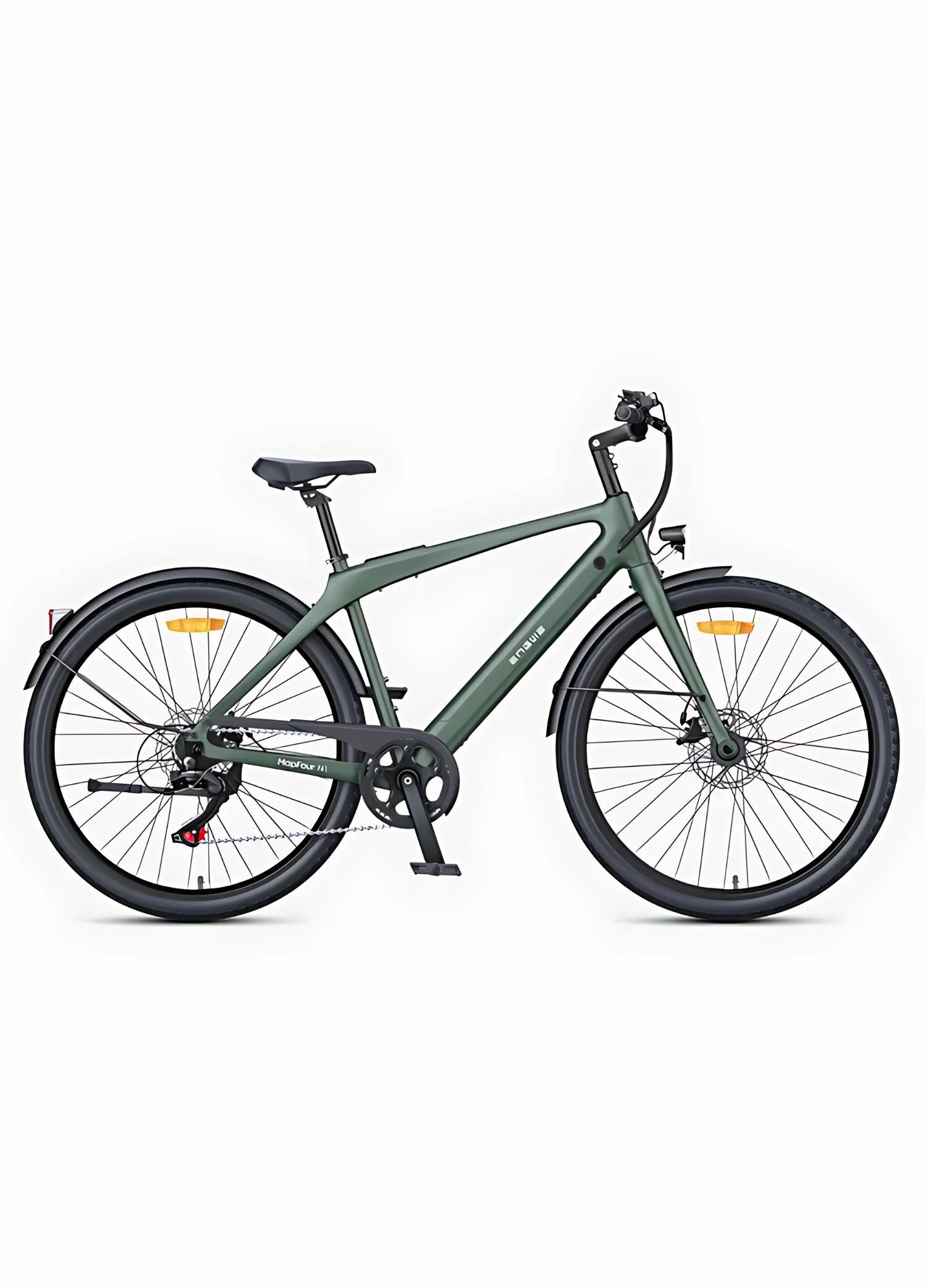 Engwe MAPFOUR N1 AIR 250W 40Nm Carbon Fiber City Electric Bike 100KM Range 36V 10Ah Battery - PicarlyRide