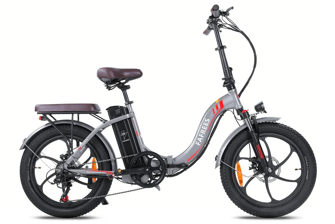 Fafrees F20 Pro 250W Motor Electric Step-Through Folding Bike 90km Range 36V 18Ah Battery 25km/h Speed - PicarlyRide