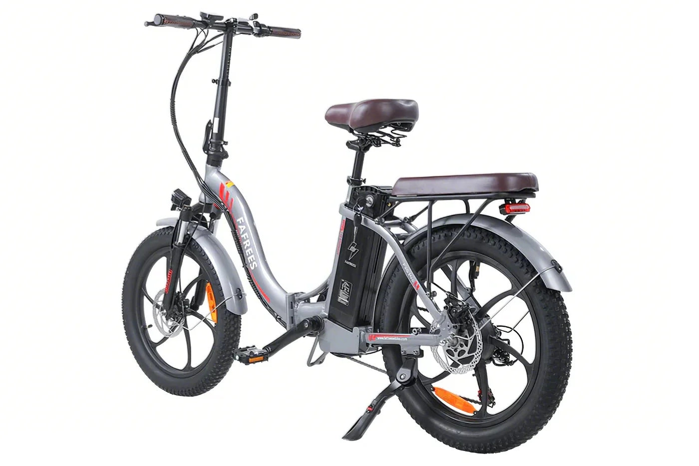 Fafrees F20 Pro 250W Motor Electric Step-Through Folding Bike 90km Range 36V 18Ah Battery 25km/h Speed - PicarlyRide
