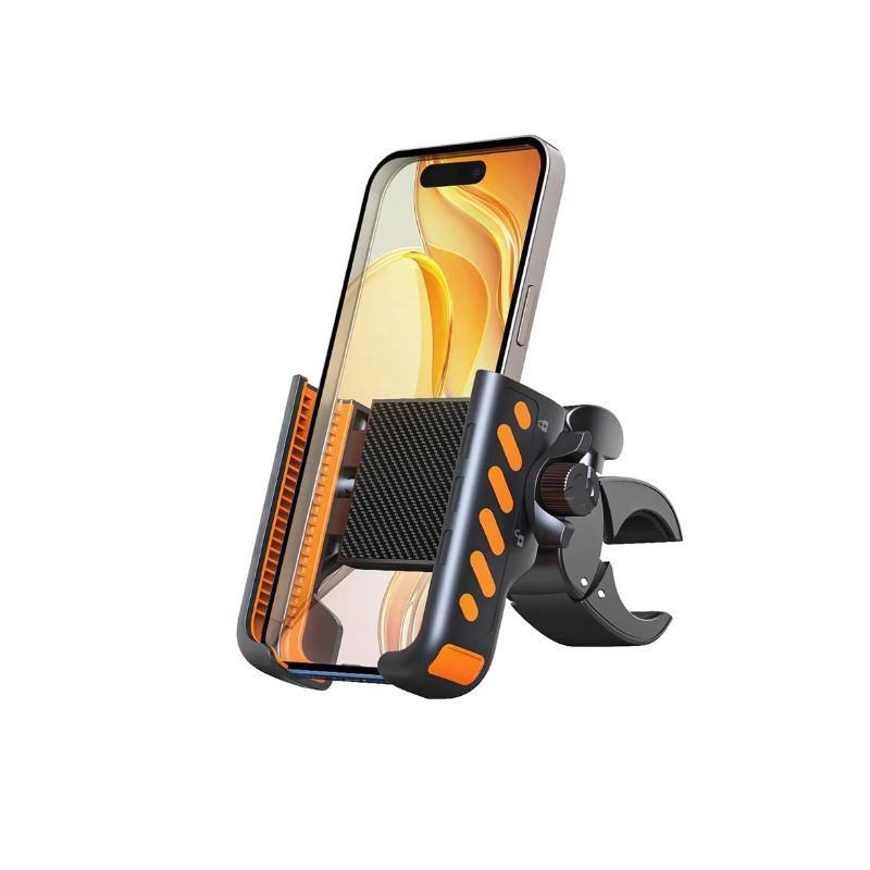 Bike Phone Holder Handlebar Clamp 360° Rotatable - PicarlyRide