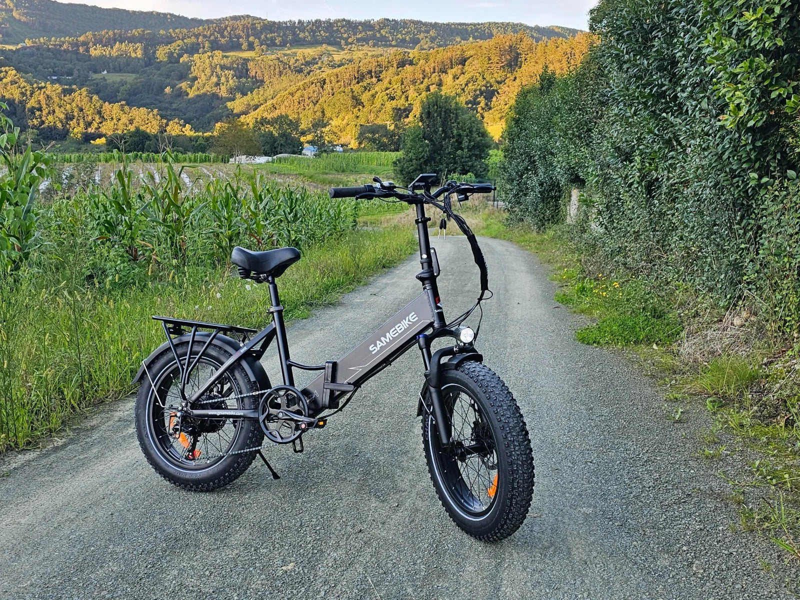SAMEBIKE LOTDM200-II 750W Step-Through Folding eBike | 120km Long Range, 48V Battery, 40km/h Speed - PicarlyRide
