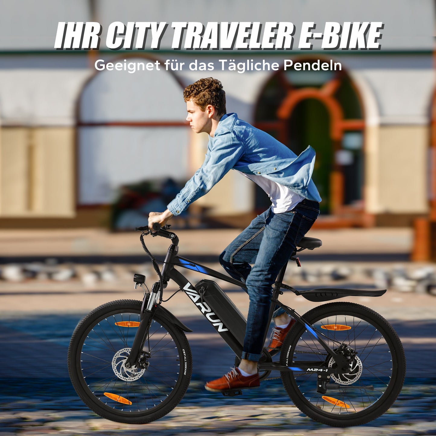 VARUN M24-1 Electric Bike Affordable City Commuter
