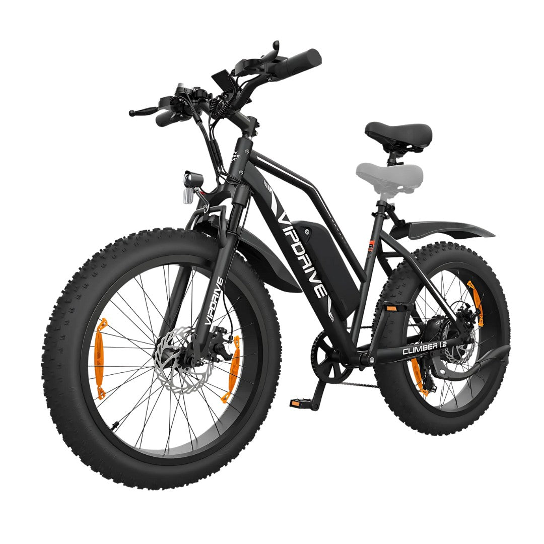 VIPDRIVE Climber 1.2 500W Motor Electric Bike 60–120KM Range 48V 13Ah Battery 25km/h Speed - PicarlyRide