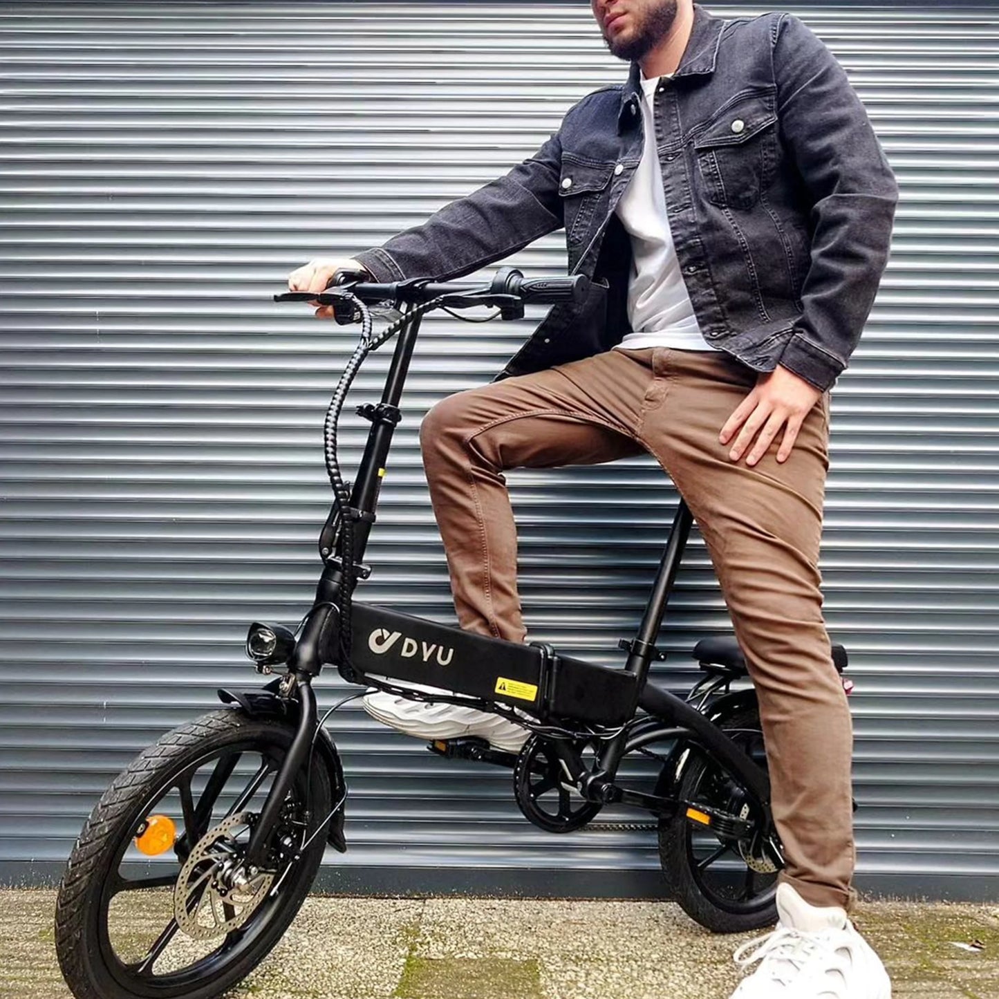 Vélo-électrique-urbain-DYU-A1F-250W-avec-batterie-36V-7.8Ah