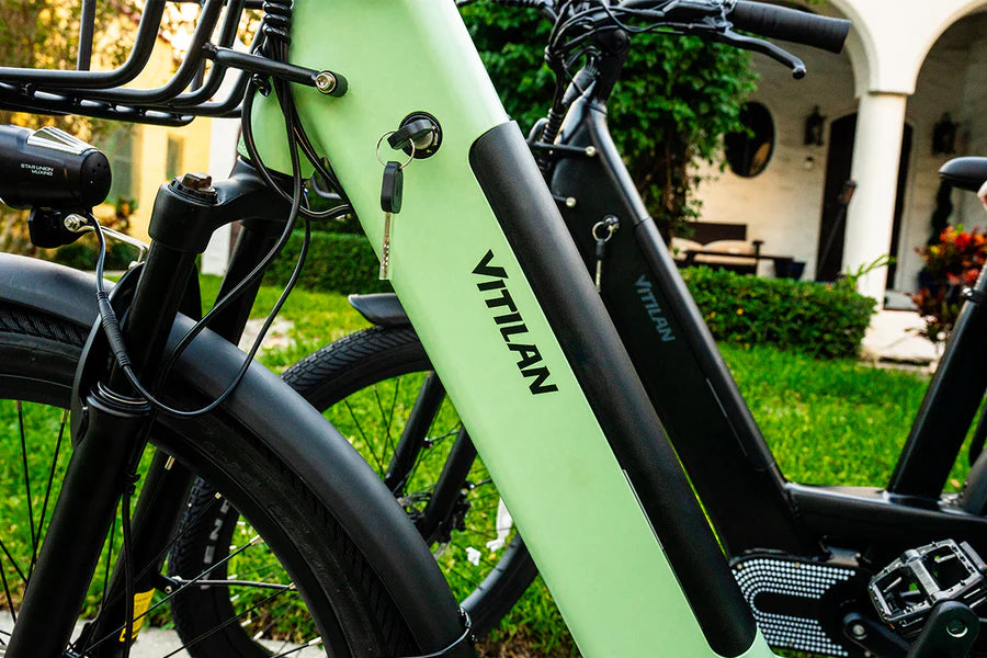 Vitilan L5 500W Urban Electric Bike 48V 15Ah Battery, 65 Mile Range, 25MPH Speed, Shimano 7-Speed, Torque Sensor, Step-Through Frame - PicarlyRide