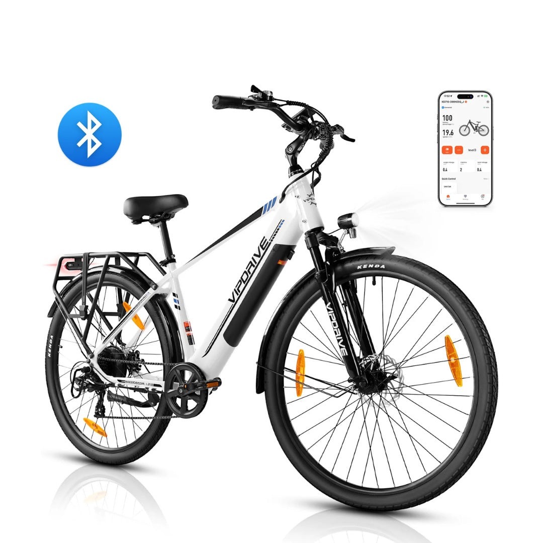 VIPDRIVE NAVIGATOR 1.1 Electric Bike white
