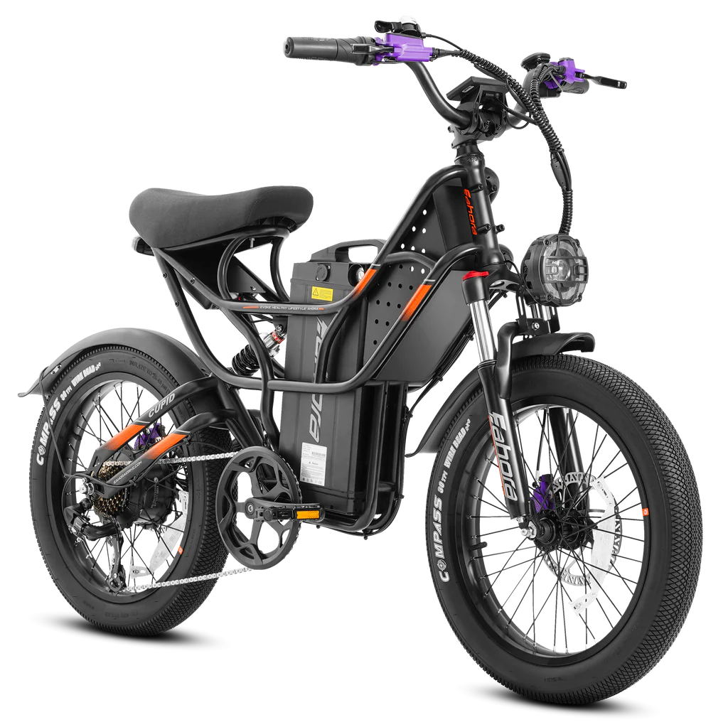 EAHORA Cupid 1000W Long Range E-Bike 85–100 Miles 48V 30Ah 1,440Wh Battery