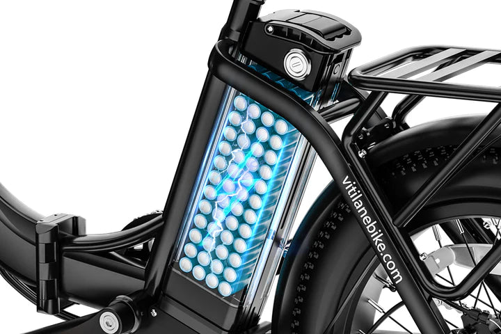 Vitilan U3 750W Fat Tire Foldable Electric Bike 45 Miles Range 48V 13Ah Battery - PicarlyRide